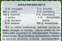 Joulupiparkakut