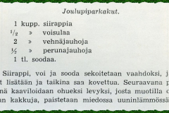 Joulupiparkakut