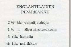 Englantilainen piparkakku