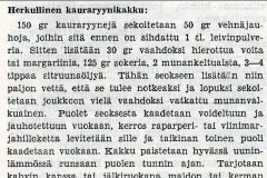 Herkullinen kauraryynikakku