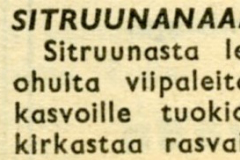 SItruunanaamio rasvaiselle iholle