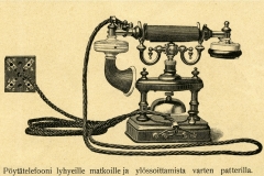 Pöytätelefooni v. 1900, LM Ericsson