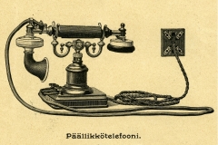 Päällikkötelefooni v. 1900, LM Ericsson