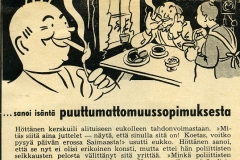 ... sanoi isäntä puuttumattomuussopimuksesta