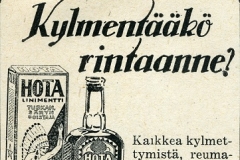 Kylmentääkö rintaanne?