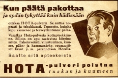 Kun päätä pakottaa